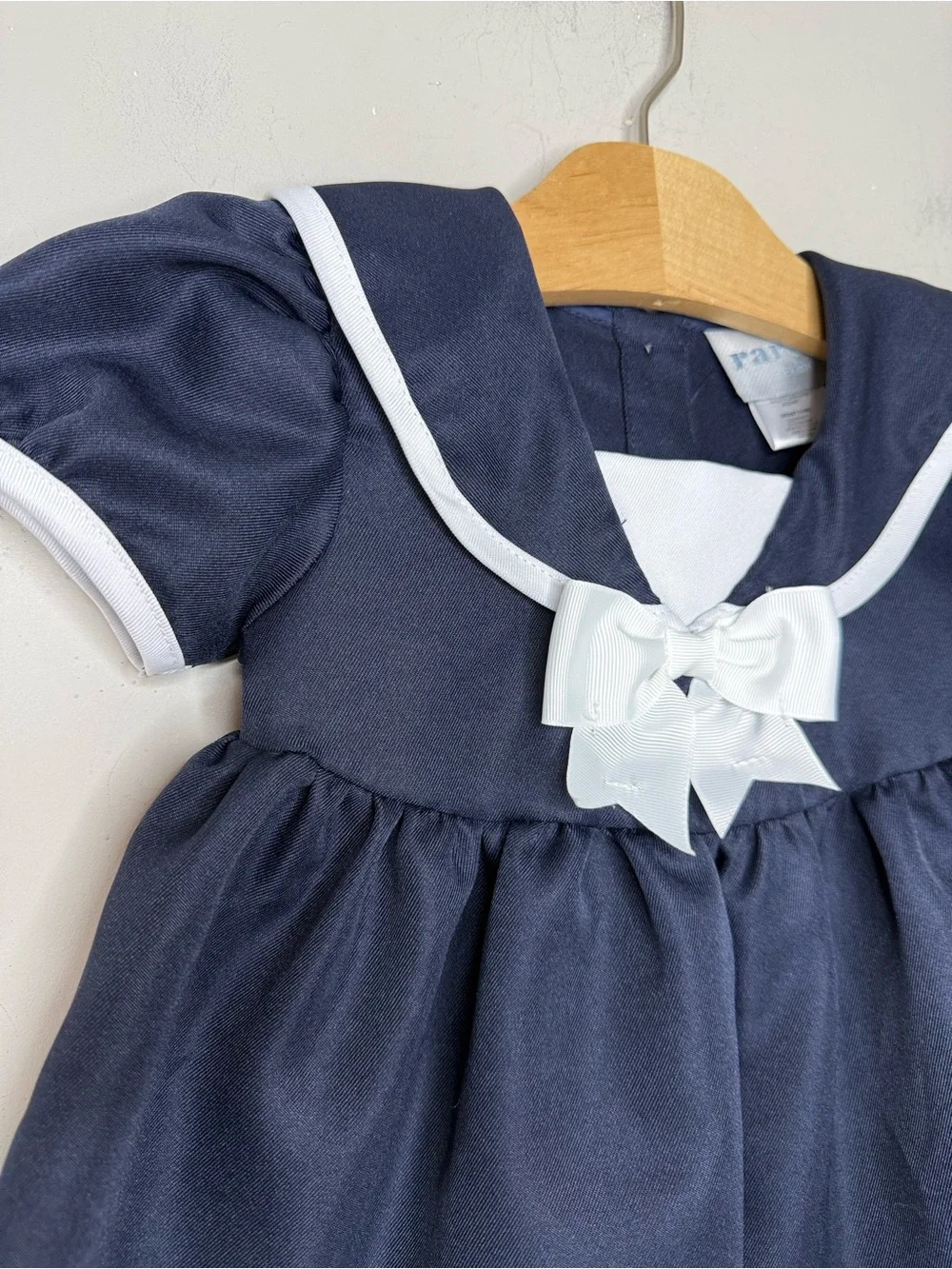 $12 ADD ON Vintage Rare Editions DRESS 18M Christmas nautical janie‎ and jack